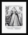Queen Elizabeth I 1596 by Crispin I de Passe