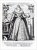 Queen Elizabeth I 1596 by Crispin I de Passe