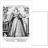 Queen Elizabeth I 1596 by Crispin I de Passe
