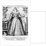 Queen Elizabeth I 1596 by Crispin I de Passe