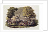 Camp Meeting of the Methodists in North America by Jacques (after) Milbert