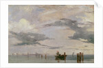 View of the Lagoon near Venice, 1826 by Richard Parkes Bonington