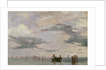View of the Lagoon near Venice, 1826 by Richard Parkes Bonington