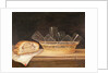 Basket of Glasses and a Meat Pie, before 1630 by Sebastian Stoskopff