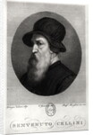 Portrait of Benvenuto Cellini by Giorgio (after) Vasari