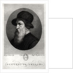 Portrait of Benvenuto Cellini by Giorgio (after) Vasari