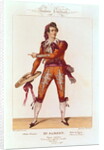 Joseph Isidore Samson in the role of Figaro in 'The Barber of Seville' by Lecurieux Lecurieux