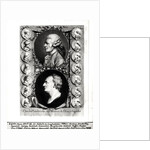 Portraits of the Encyclopaedists Jean Le Rond d'Alembert and Denis Diderot 1751-72 by French School