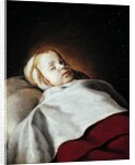 Portrait of a Dead Child, c.1650 by French School