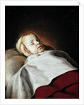 Portrait of a Dead Child, c.1650 by French School
