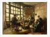 The Cobblers, 1880 by Leon Augustin Lhermitte