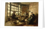 The Cobblers, 1880 by Leon Augustin Lhermitte