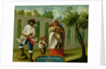 An Arvarrasado and Barsino Indian Couple with their Children by Mexican School