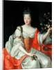 Portrait of Louise-Francoise de Bourbon late 17th century by French School