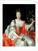 Portrait of Louise-Francoise de Bourbon late 17th century by French School