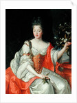 Portrait of Louise-Francoise de Bourbon late 17th century by French School