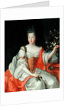 Portrait of Louise-Francoise de Bourbon late 17th century by French School