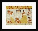 Recording the harvest by Egyptian 18th Dynasty