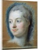 Portrait of Madame de Pompadour 1752 by Maurice Quentin de la Tour