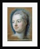 Portrait of Madame de Pompadour 1752 by Maurice Quentin de la Tour