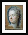 Portrait of Madame de Pompadour 1752 by Maurice Quentin de la Tour