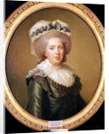 Portrait of Adelaide de France 1791 by Elisabeth Louise Vigee-Lebrun