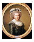 Portrait of Adelaide de France 1791 by Elisabeth Louise Vigee-Lebrun
