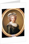 Portrait of Adelaide de France 1791 by Elisabeth Louise Vigee-Lebrun