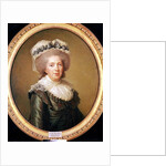 Portrait of Adelaide de France 1791 by Elisabeth Louise Vigee-Lebrun