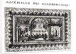 Meeting at the Academy Francaise in 1635 by French School