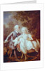 Charles of France Count of Artois and his Sister, Clothide 1763-64 by Francois-Hubert Drouais