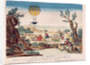 Appearance of the Hot-Air Balloon of Jean Pierre Blanchard between Calais and Boulogne, 1785 by French School