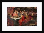 Belshazzar's Feast by Flemish School