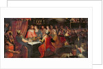 Belshazzar's Feast by Flemish School