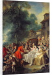 The Hunt Lunch, 1737 by Jean Francois de Troy