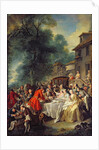 The Hunt Lunch, 1737 by Jean Francois de Troy