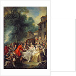 The Hunt Lunch, 1737 by Jean Francois de Troy