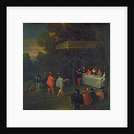 A Meal served to Henri IV Marie de Medicis Elisabeth de France and the Dauphin Louis in the Forest of Fontainebleau, after 1590 by Nicolas Labbe