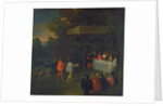 A Meal served to Henri IV Marie de Medicis Elisabeth de France and the Dauphin Louis in the Forest of Fontainebleau, after 1590 by Nicolas Labbe