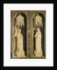 The Annunciation, outer panel from the Triptych of Moses and the Burning Bush, c.1476 by Nicolas Froment