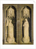The Annunciation, outer panel from the Triptych of Moses and the Burning Bush, c.1476 by Nicolas Froment