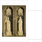 The Annunciation, outer panel from the Triptych of Moses and the Burning Bush, c.1476 by Nicolas Froment