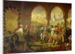 Napoleon Bonaparte visiting the plague stricken of Jaffa, 11th March 1799, 1804 by Baron Antoine Jean Gros