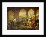 Napoleon Bonaparte visiting the plague stricken of Jaffa, 11th March 1799, 1804 by Baron Antoine Jean Gros
