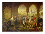 Napoleon Bonaparte visiting the plague stricken of Jaffa, 11th March 1799, 1804 by Baron Antoine Jean Gros