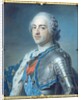 Portrait of King Louis XV 1748 by Maurice Quentin de la Tour