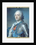 Portrait of King Louis XV 1748 by Maurice Quentin de la Tour