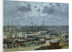 The Port of Bordeaux, 1874 by Eugene Louis Boudin