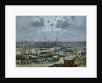 The Port of Bordeaux, 1874 by Eugene Louis Boudin