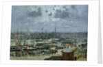 The Port of Bordeaux, 1874 by Eugene Louis Boudin